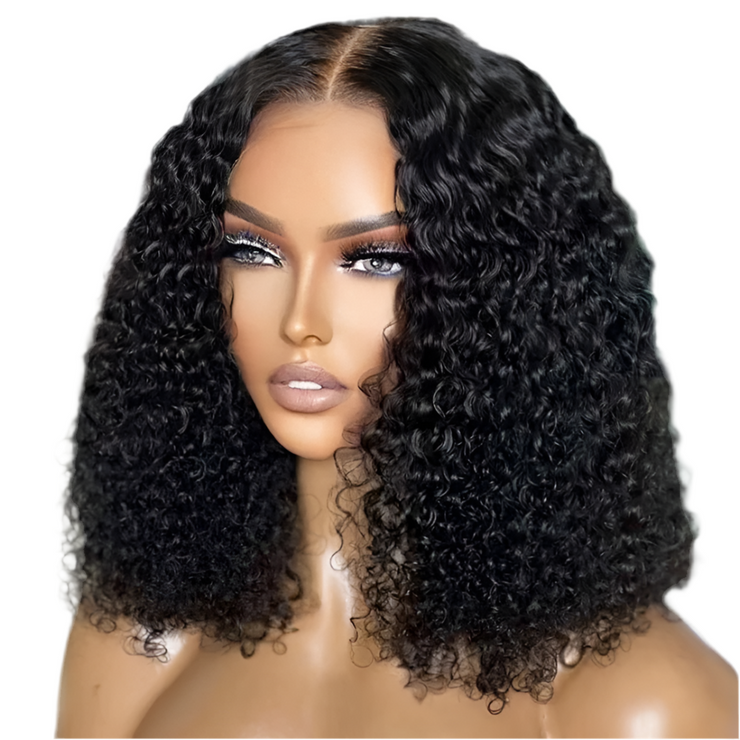 Perruque Water Wave 100% cheveux bresiliens naturel avec dentelle frontale 13*4 du 8 au 14 pouces