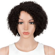 Perruque Afro Kinky Curly cheveux 100% naturel Bresilien