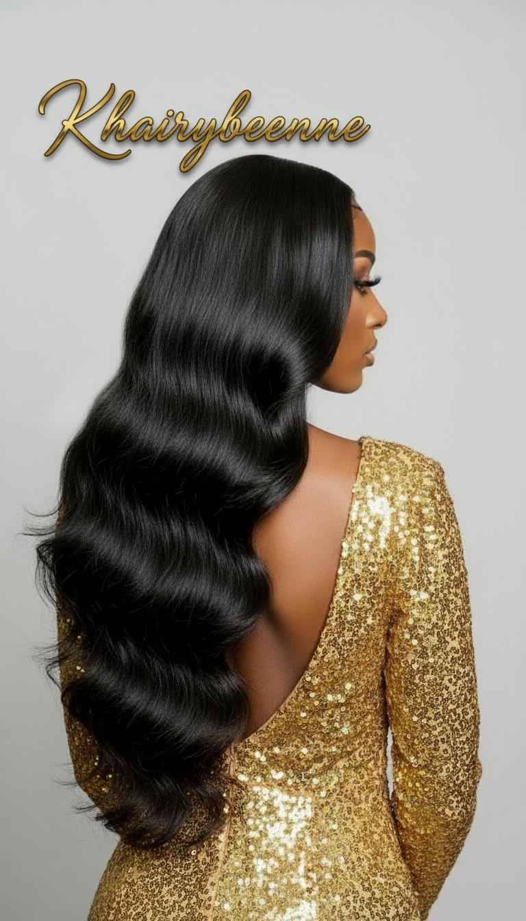 Perruque Body Wave couleur 1b dentelle frontal 13x4Transparent 150% HD 180%HD de 10 à 38 pouces