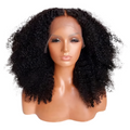 Afro Kinky Curly 100% naturel brésilienne 150%HD et 180%HD dentelle frontale  13*4  et 4*4 HD Transparent 12-28 pouces