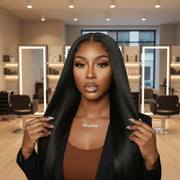 Straight Lace Front Human Hair Wigs Brazilian 13x4 Transparent Lace Frontal Human Hair WIg For Black Women Virgin Hair Wigs