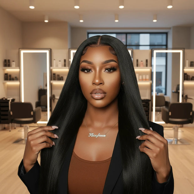 Straight Lace Front Human Hair Wigs Brazilian 13x4 Transparent Lace Frontal Human Hair WIg For Black Women Virgin Hair Wigs