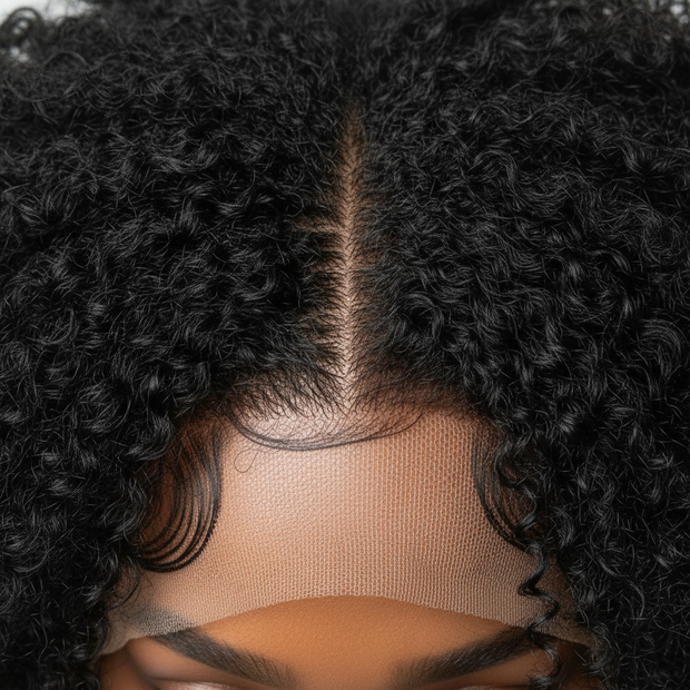 Perruque Jerry Curly cheveux 100% naturel brésilien dentelle frontale transparente 13x4  4x4  150% 180% HD du 8 au 16 pouces